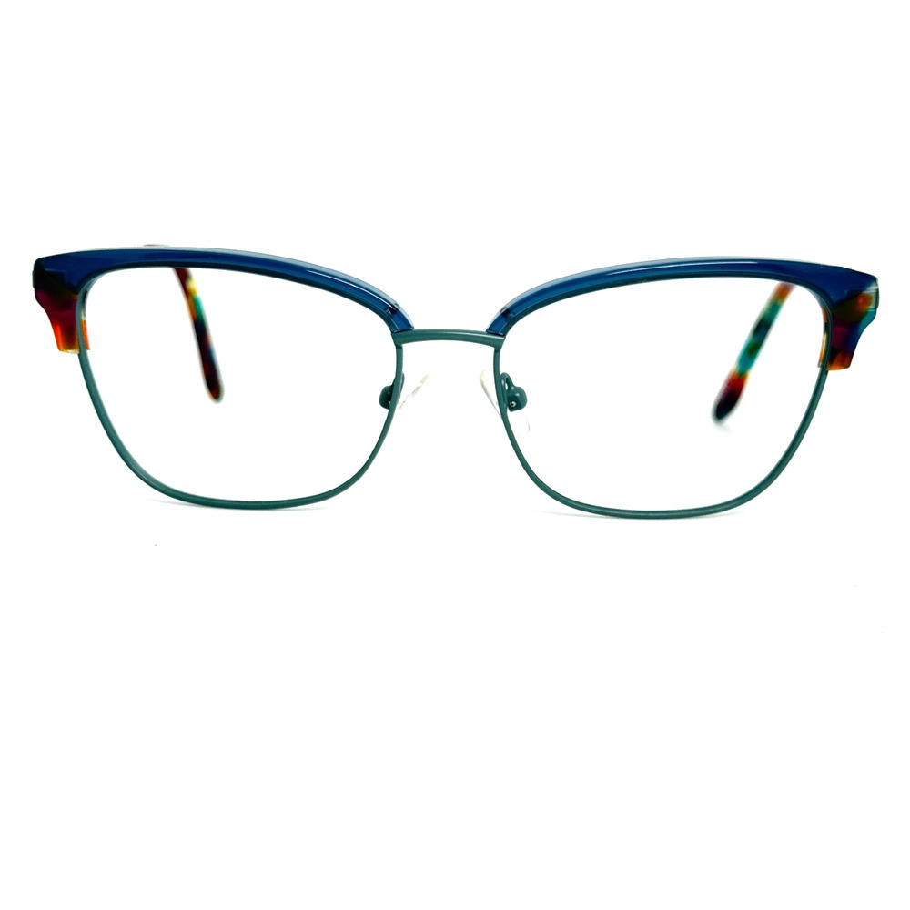 BCBGMAXAZRIA AISLING Blue Teal Eyeglasses Frame‎ 54-16-135mm H20653